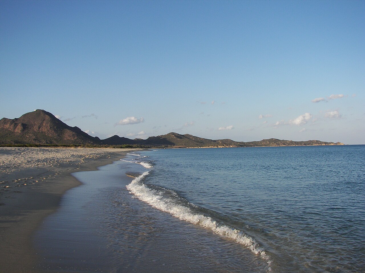 Spiaggia Del Rei Sole, Italy: sea temperature, photo and map