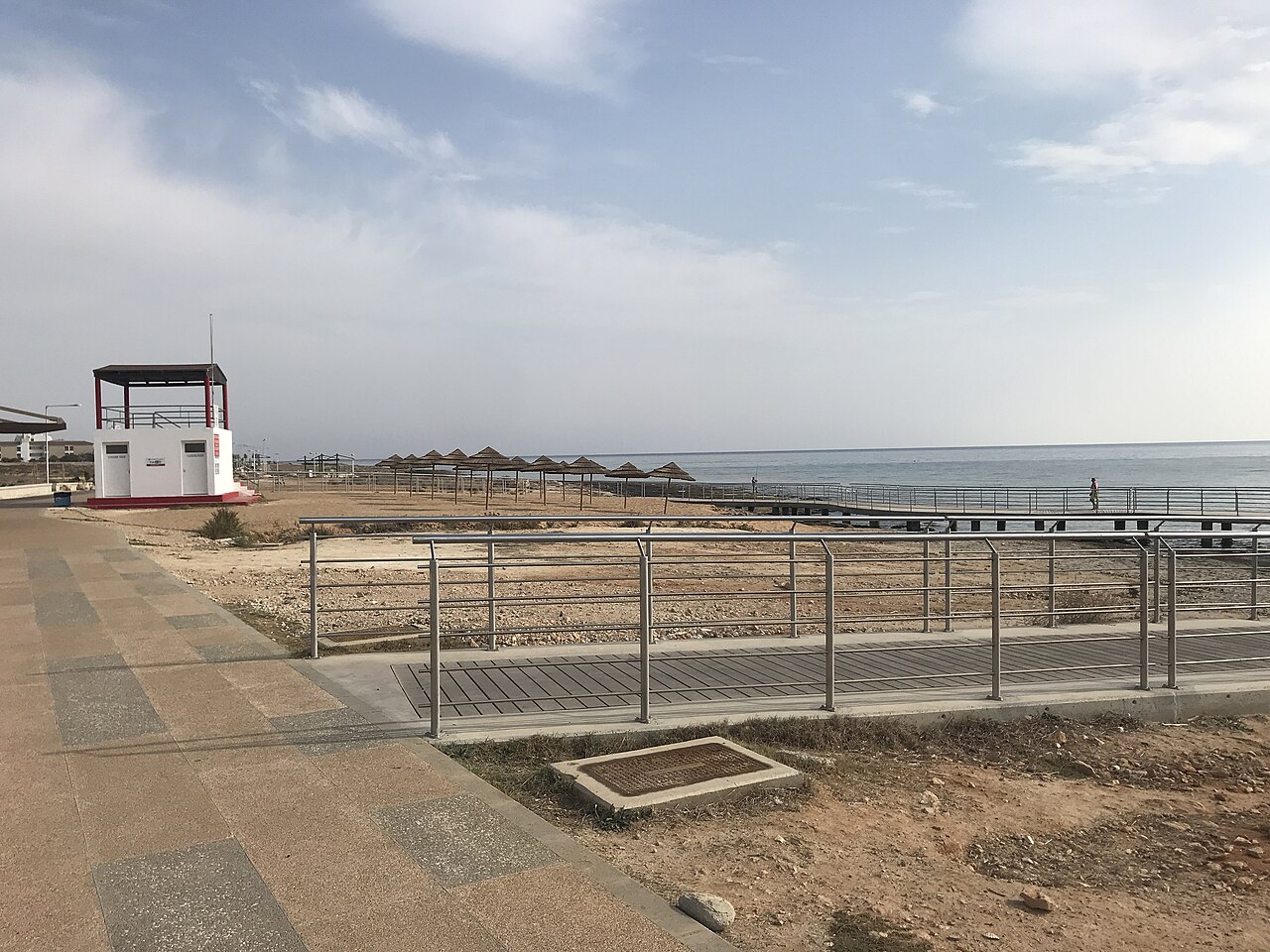 Katsarka Beach, Cyprus: sea temperature, photo and map