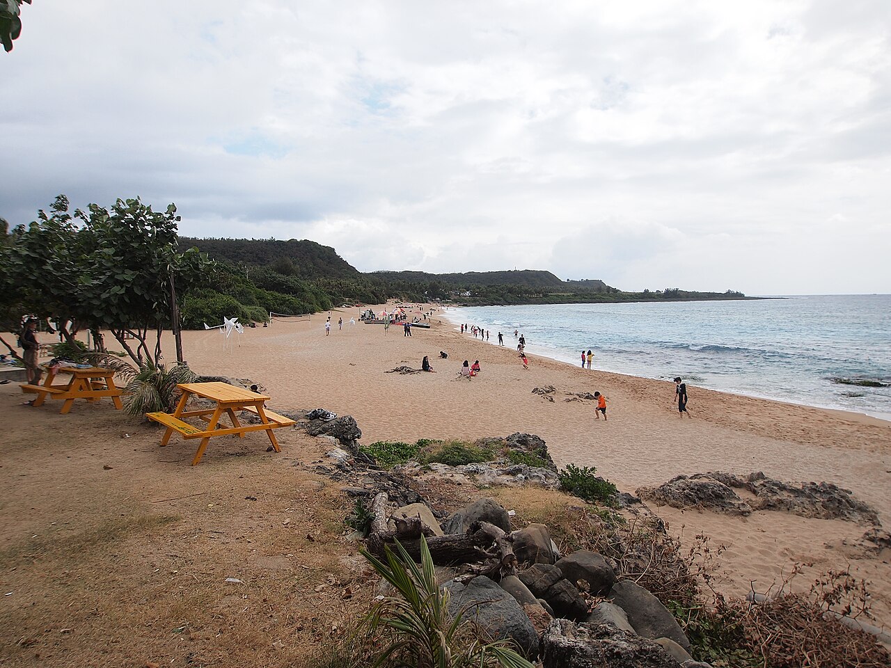 White Sand Beach, Taiwan: sea temperature, photo and map