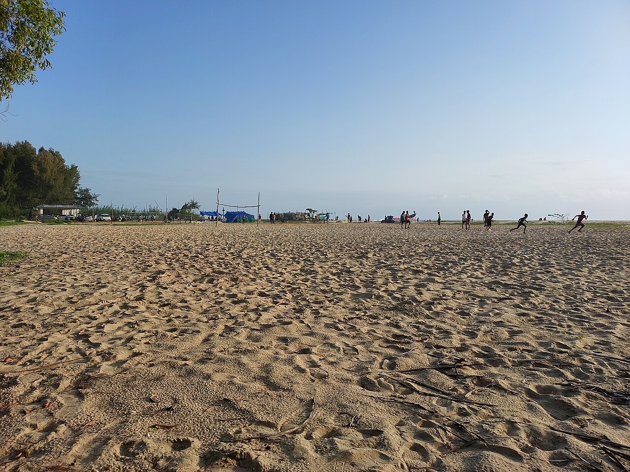 Chethi Beach, India: sea temperature, photo and map