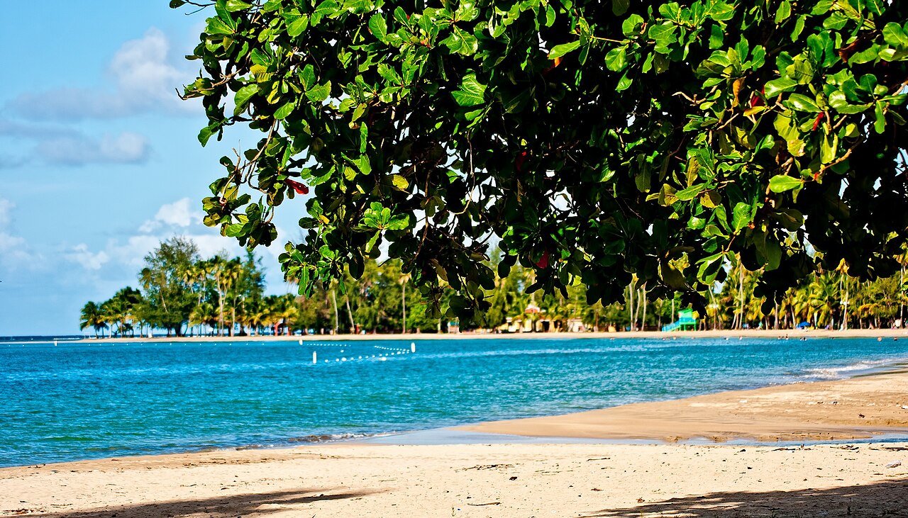 Balneario Luquillo, United States: sea temperature, photo and map