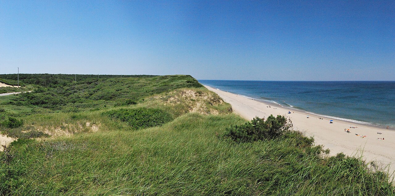 White Crest Beach, United States: sea temperature, photo and map