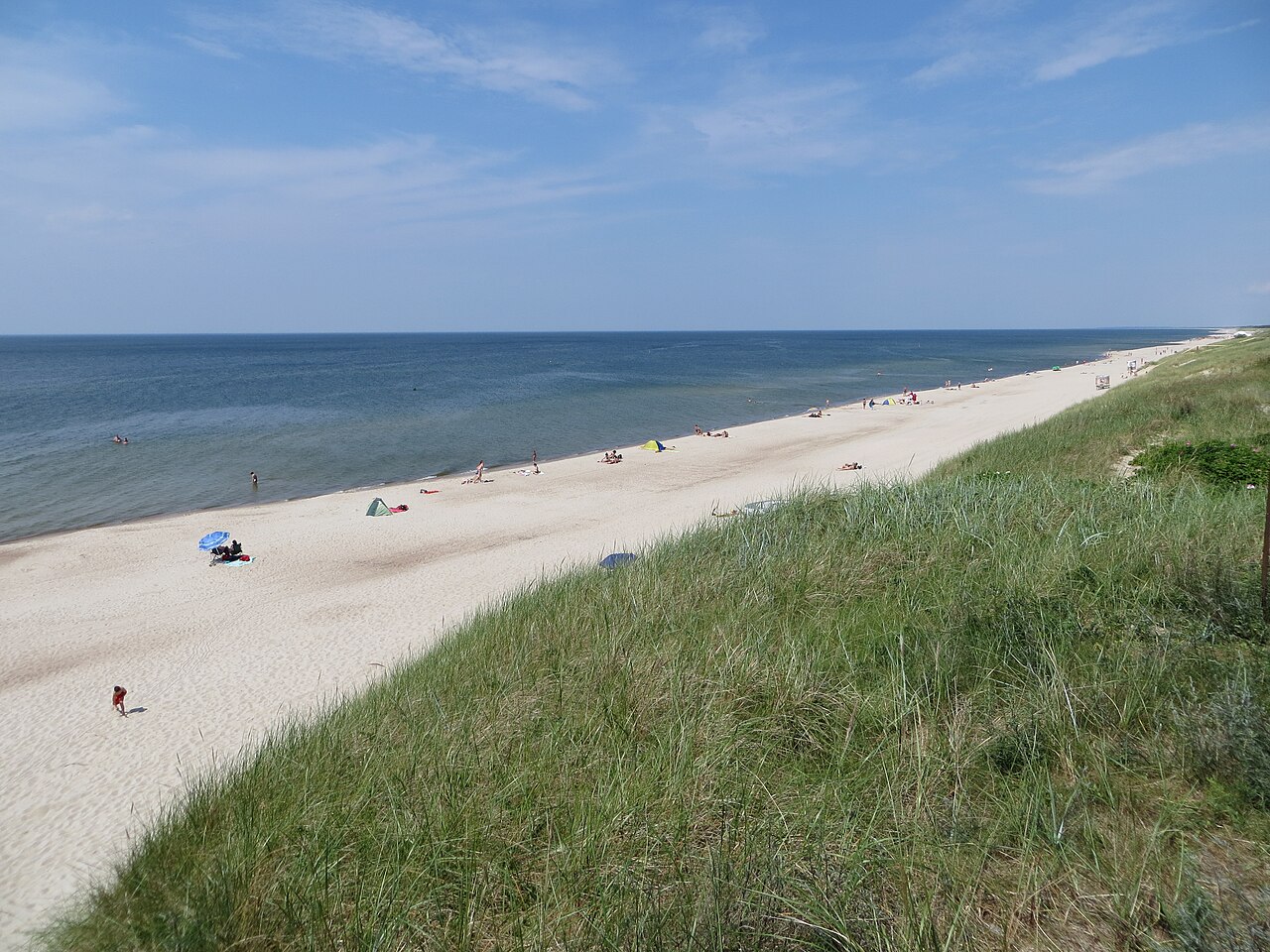 Nidos, Lithuania: sea temperature, photo and map