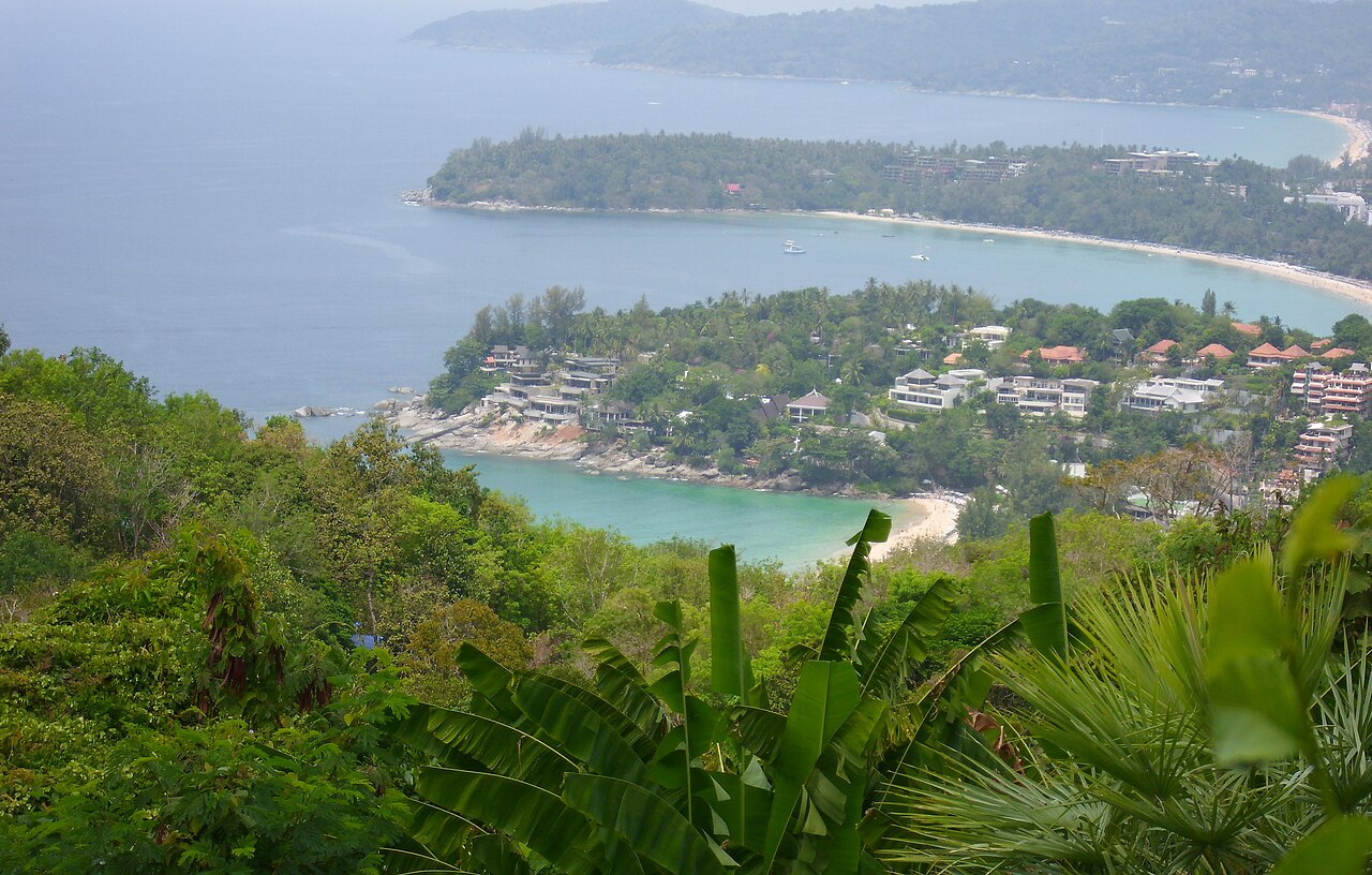 Karon Noi Beach, Thailand: sea temperature, photo and map