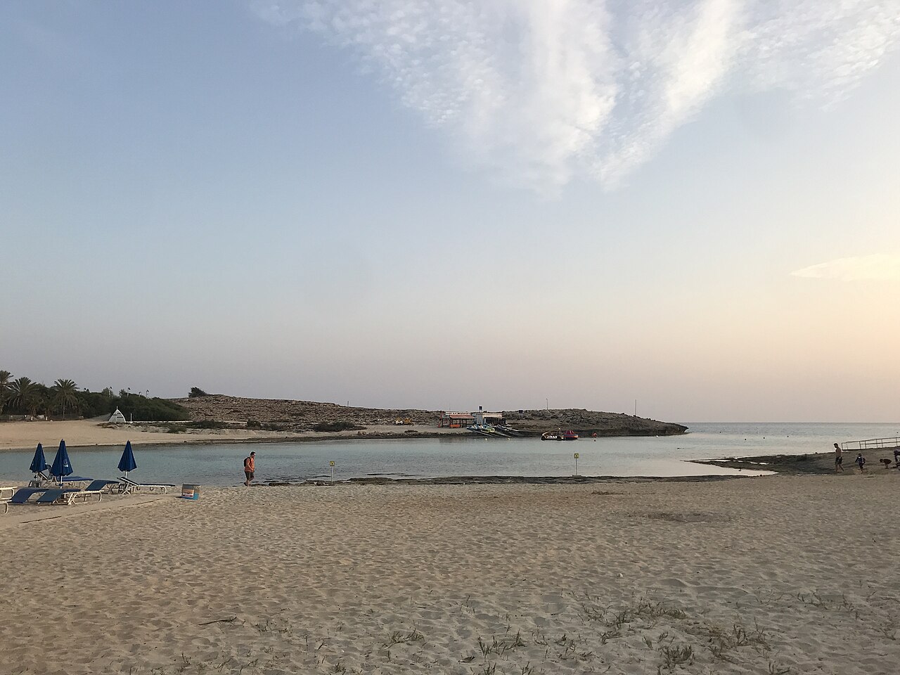 Vathia Gonia Beach, Cyprus: sea temperature, photo and map